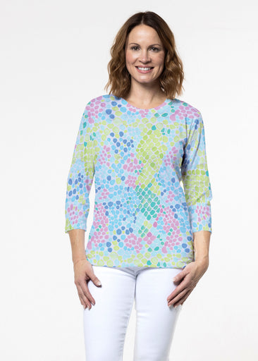 Bijou (26021) ~ Signature 3/4 Sleeve Crew Neck Top