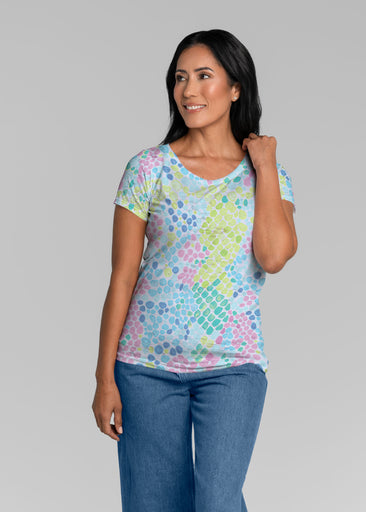 Bijou (26021) ~ Short Sleeve Scoop Shirt