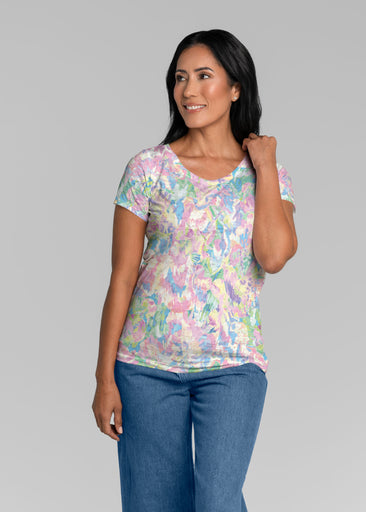 Bon Bon (26023) ~ Short Sleeve Scoop Shirt