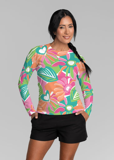 Love Island (26024) ~ Long Sleeve Rash Guard