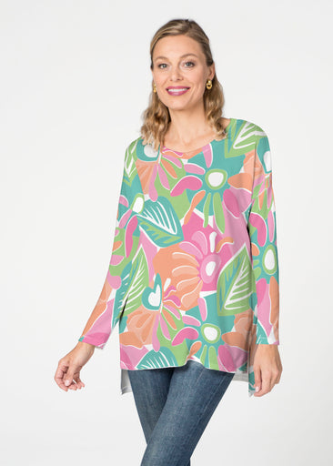 Love Island (26024) ~ Slouchy Butterknit Top