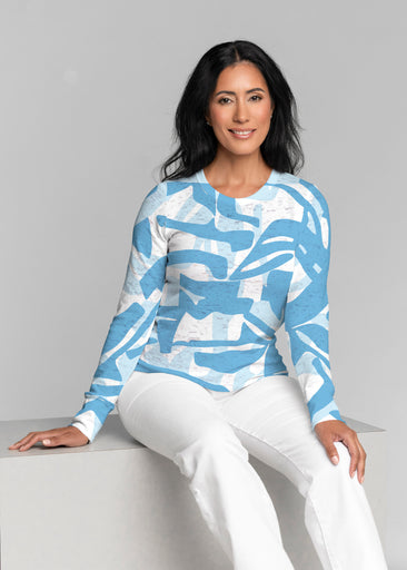 Amaze Sky (26025) ~ Thermal Long Sleeve Crew Shirt