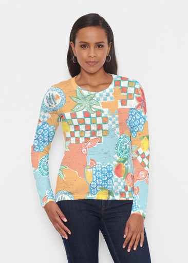 Amalfi (26027) ~ Signature Long Sleeve Crew Shirt