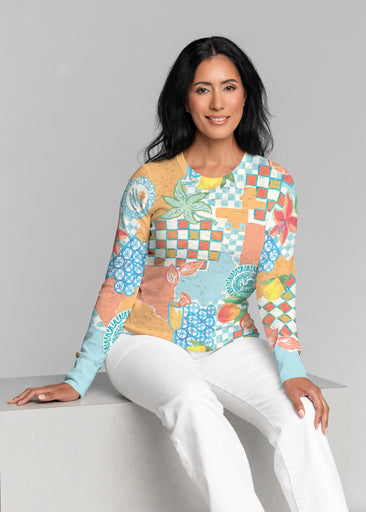 Amalfi (26027) ~ Thermal Long Sleeve Crew Shirt