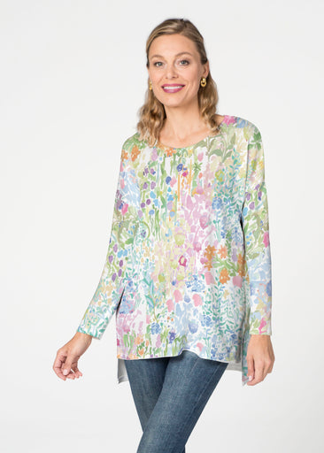 Flower Market (26028) ~ Slouchy Butterknit Top
