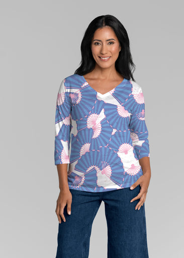 Spring Fling (26029) ~ Signature 3/4 Sleeve V-Neck Top