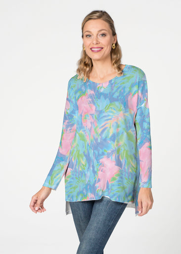Tropical Fusion (26032) ~ Slouchy Butterknit Top