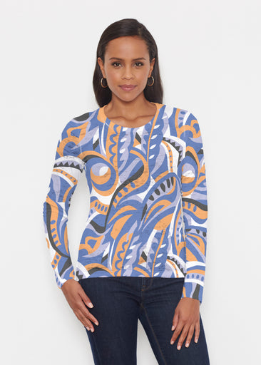 Emilio Mango (26033) ~ Signature Long Sleeve Crew Shirt