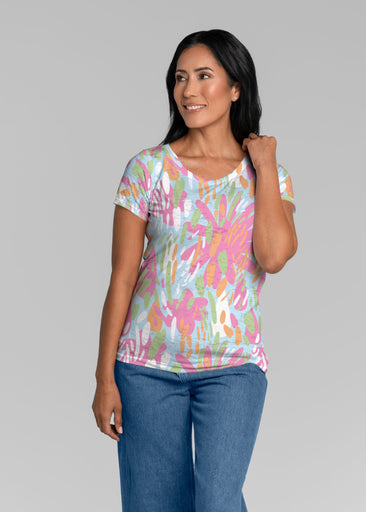 Rain or Shine (26036) ~ Short Sleeve Scoop Shirt