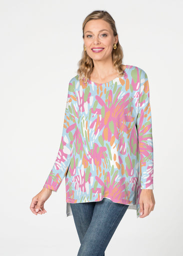 Rain or Shine (26036) ~ Slouchy Butterknit Top