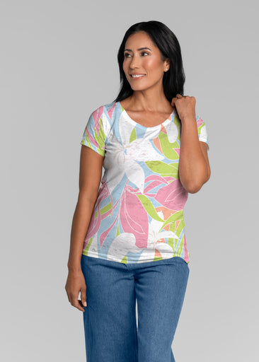 Aloha (26038) ~ Short Sleeve Scoop Shirt