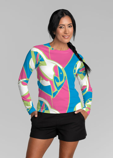 Art Deco (26039) ~ Long Sleeve Rash Guard