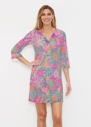 Palm Beach (26042) ~ Banded 3/4 Sleeve Dress