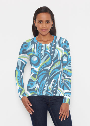 Emilio Lime (26054) ~ Signature Long Sleeve Crew Shirt