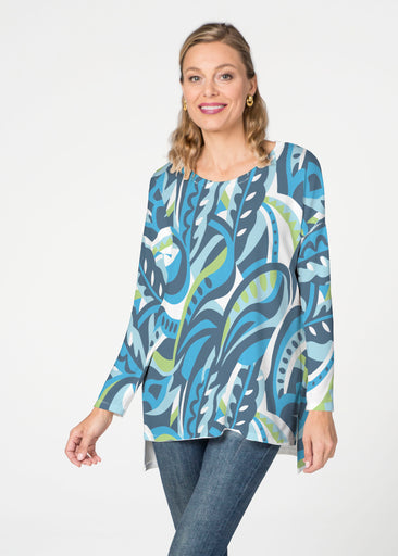 Emilio Lime (26054) ~ Slouchy Butterknit Top