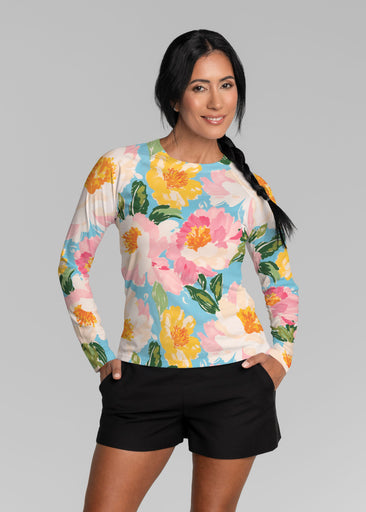Rose Riot (26060) ~ Long Sleeve Rash Guard