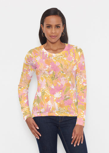 Build Me Up Buttercup (26062) ~ Signature Long Sleeve Crew Shirt