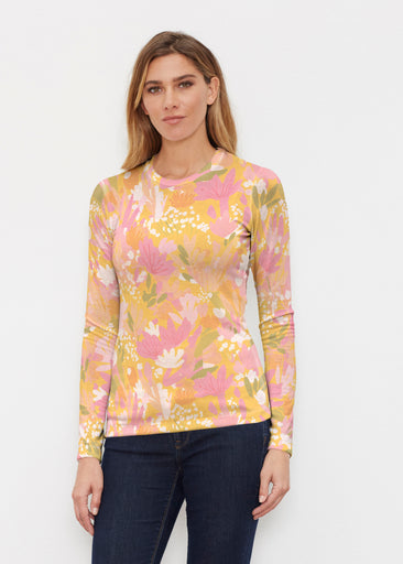 Build Me Up Buttercup (26062) ~ Butterknit Long Sleeve Crew Top