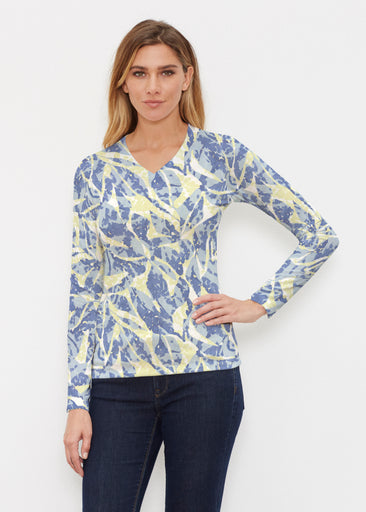 Seagrass (26063) ~ Butterknit Long Sleeve V-Neck Top