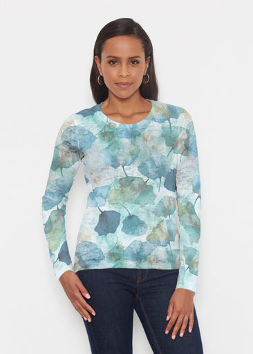 Shades of Blue (26064) ~ Signature Long Sleeve Crew Shirt