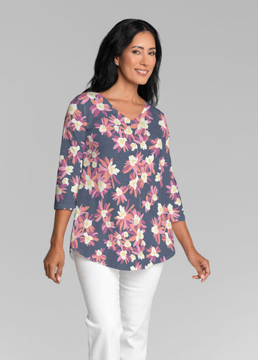 Lanai (26068) ~ V-neck Flowy Tunic