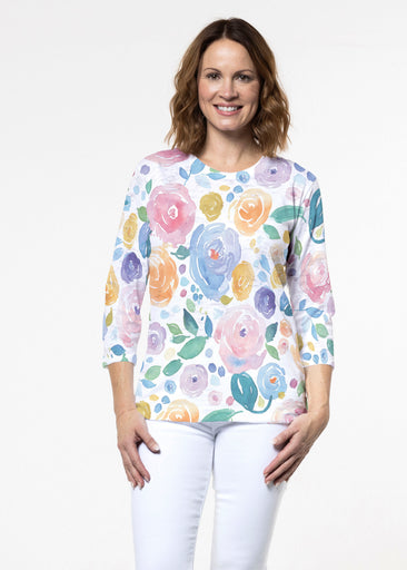 Orlando Bloom (26069) ~ Signature 3/4 Sleeve Crew Neck Top