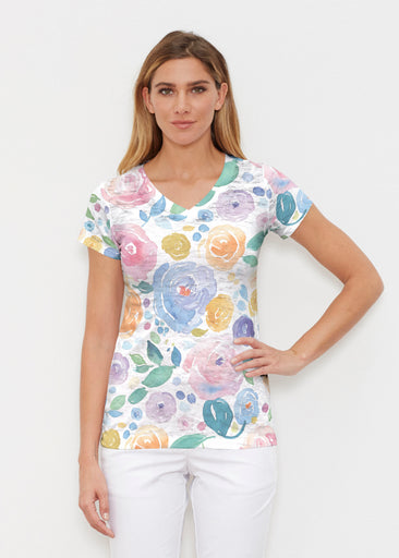 Orlando Bloom (26069) ~ Signature Cap Sleeve V-Neck Shirt