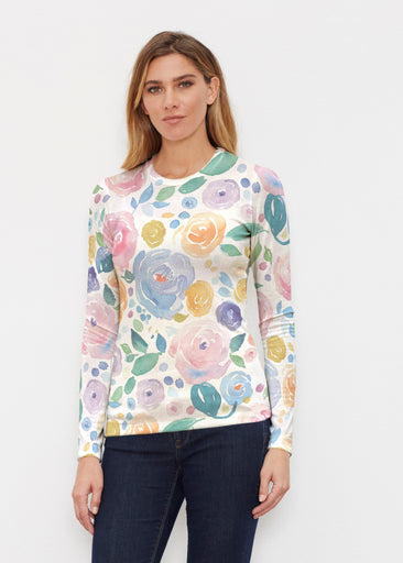 Orlando Bloom (26069) ~ Butterknit Long Sleeve Crew Top