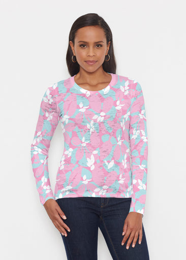 Boca Pink (26070) ~ Signature Long Sleeve Crew Shirt