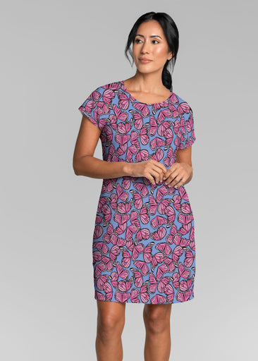 Butterflies (26075) ~ Lucy Tee Dress