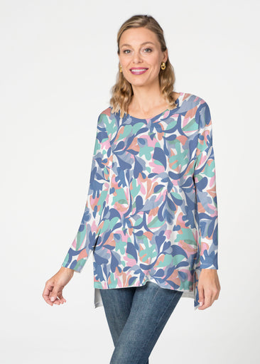 Leaf Dance (26076) ~ Slouchy Butterknit Top