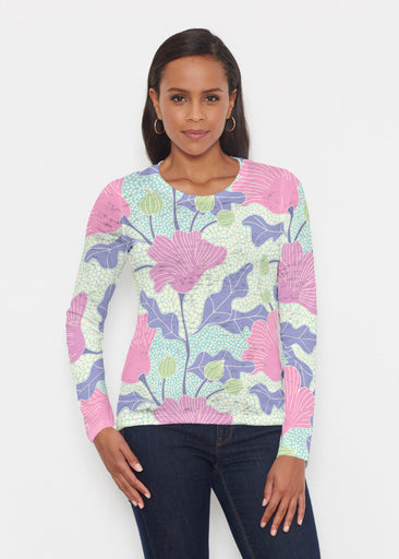 Mosaic Garden (26077) ~ Signature Long Sleeve Crew Shirt