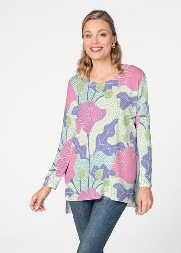 Mosaic Garden (26077) ~ Slouchy Butterknit Top