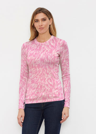 Flamingo (26080) ~ Butterknit Long Sleeve Crew Top