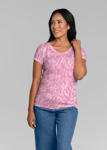 Flamingo (26080) ~ Short Sleeve Scoop Shirt