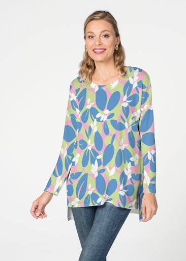 Boca Blue (26084) ~ Slouchy Butterknit Top