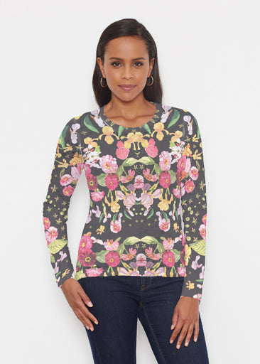 Baroque (26085) ~ Signature Long Sleeve Crew Shirt