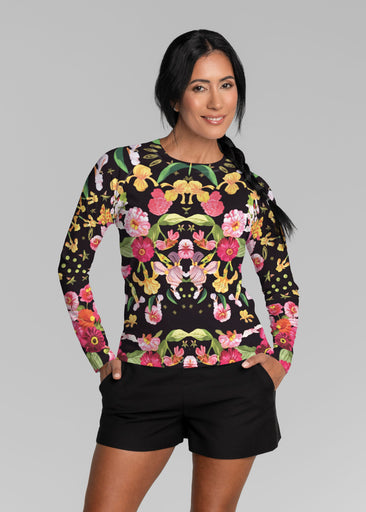Baroque (26085) ~ Long Sleeve Rash Guard
