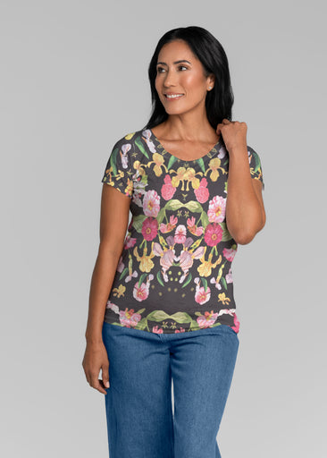 Baroque (26085) ~ Short Sleeve Scoop Shirt