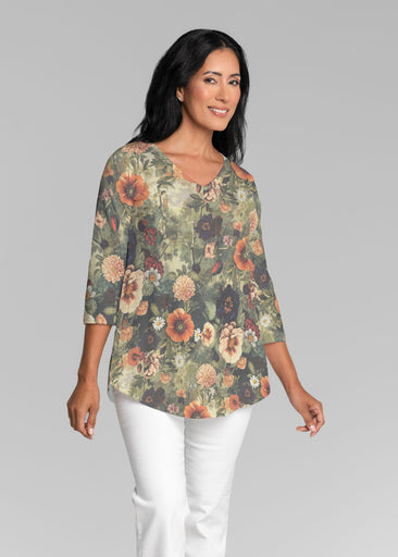 Dreamscape (26086) ~ V-neck Flowy Tunic