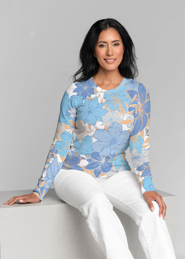 Polly Golden (5270) ~ Thermal Long Sleeve Crew Shirt
