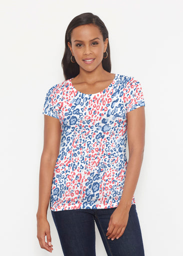 Greek Cat Fourth (8005) ~ Short Sleeve Scoop Shirt