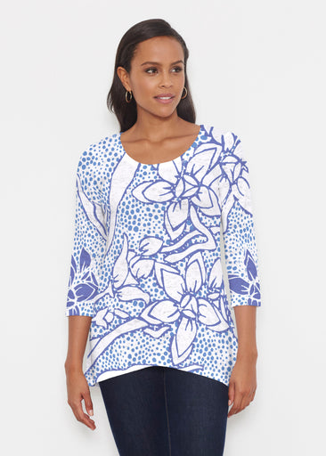 Polka Vine (8111) ~ Katherine Hi-Lo Thermal Tunic