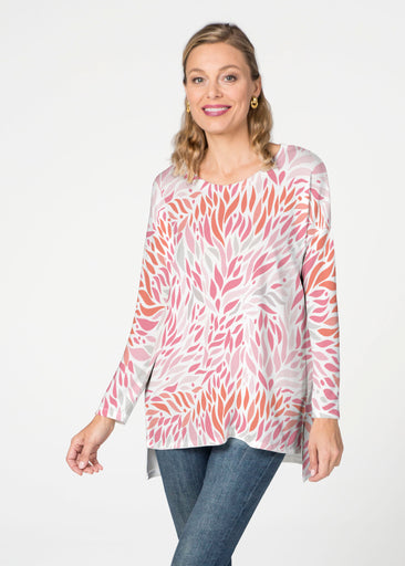 Hotsy Totsy Pink (8145) ~ Slouchy Butterknit Top