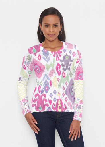 Spring Pastel (8155) ~ Signature Long Sleeve Crew Shirt