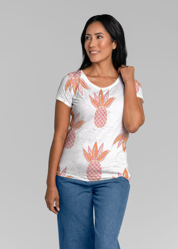 Honolulu (8182) ~ Short Sleeve Scoop Shirt
