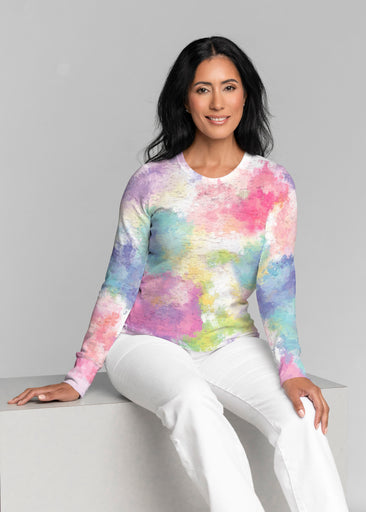 Gretta (8200) ~ Thermal Long Sleeve Crew Shirt