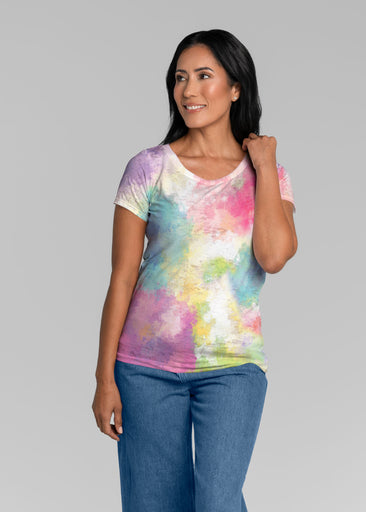 Gretta (8200) ~ Short Sleeve Scoop Shirt