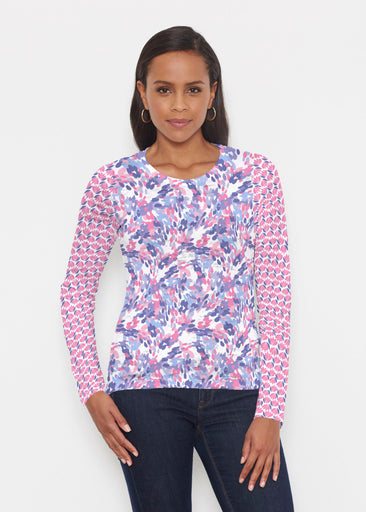 Lillypad Pink (10190) ~ Signature Long Sleeve Crew Shirt