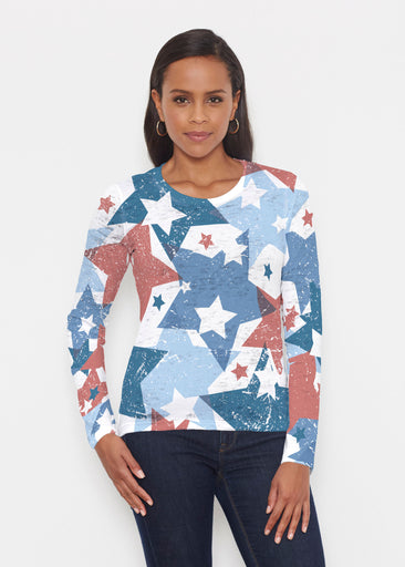 Freedom Starburst (13245) ~ Signature Long Sleeve Crew Shirt